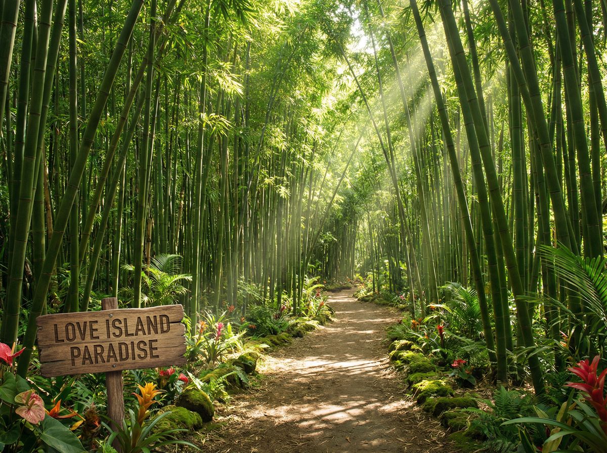 伊甸园竹林植物视频